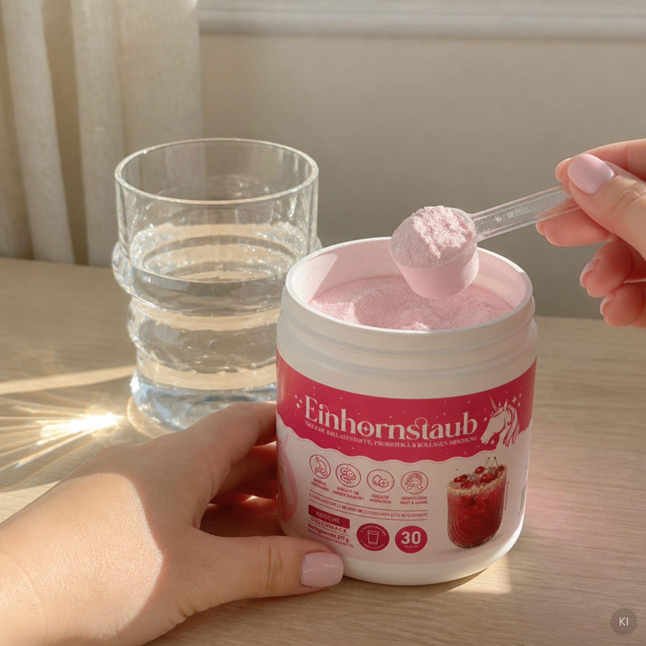 Messlöffel abmessen