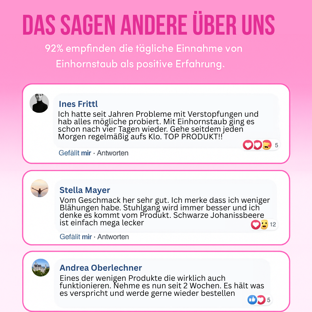 Einhornstaub | 1 + 1 Gratis Aktion