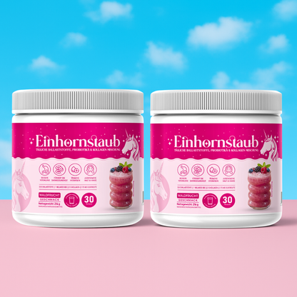 Einhornstaub | 1 + 1 Gratis Aktion (Neue Geschmacksrichtungen)