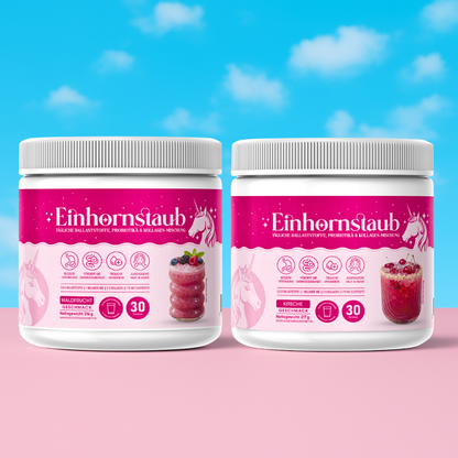Einhornstaub | 1 + 1 Gratis Aktion (Neue Geschmacksrichtungen)