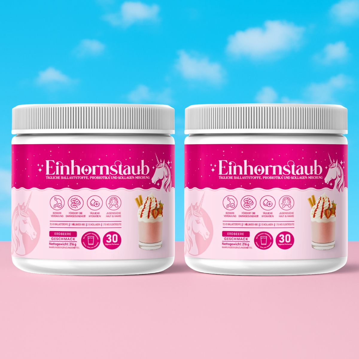Einhornstaub | 1 + 1 Gratis Aktion