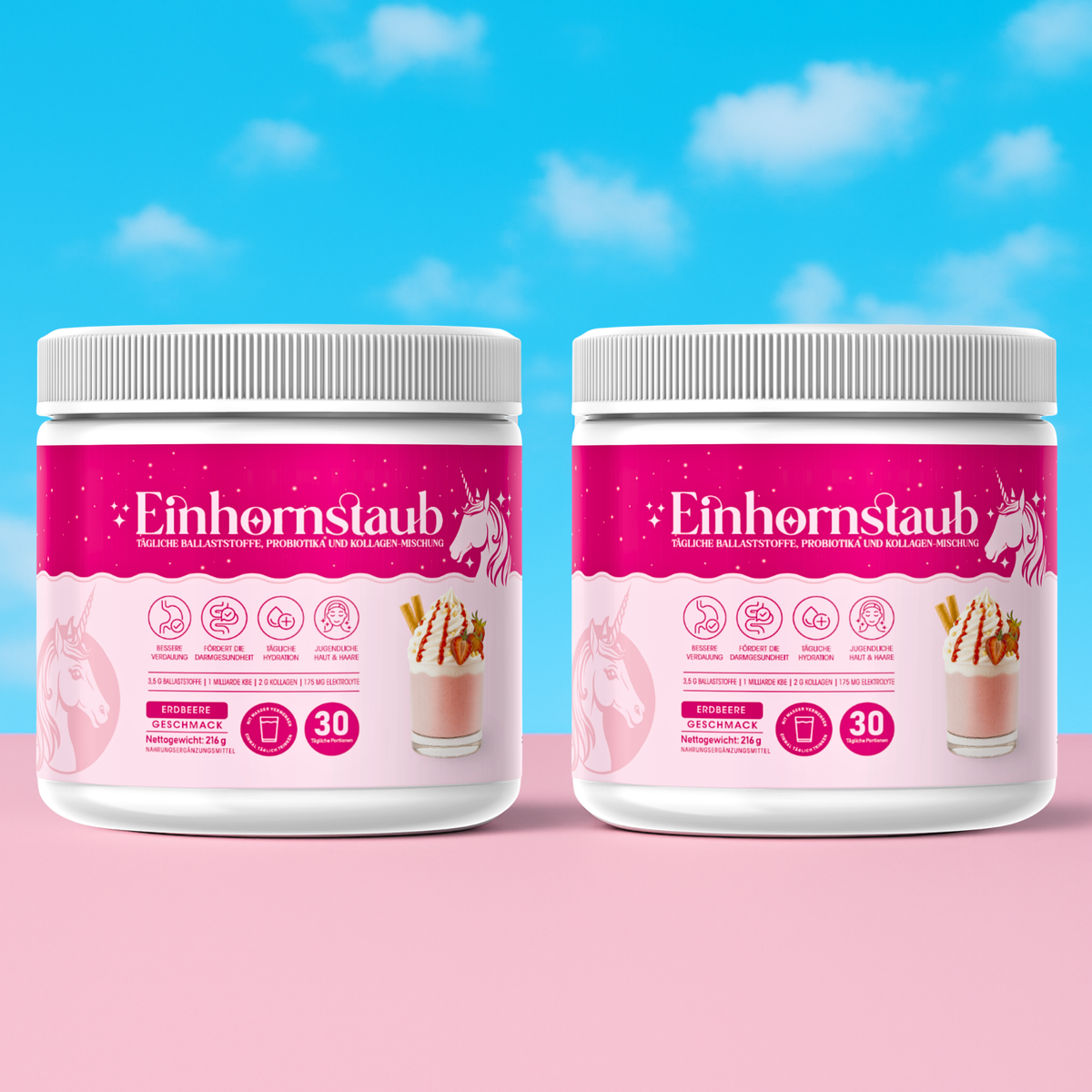 Einhornstaub | 1 + 1 Gratis Aktion